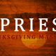 Title card reading ‘The Priest: Thanksgiving Massacre’ on a dark, textured background